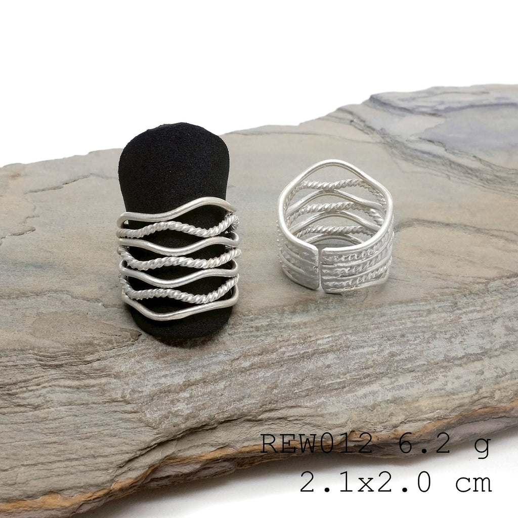 Quality over quantity. Invest in a lifelong silver ring.