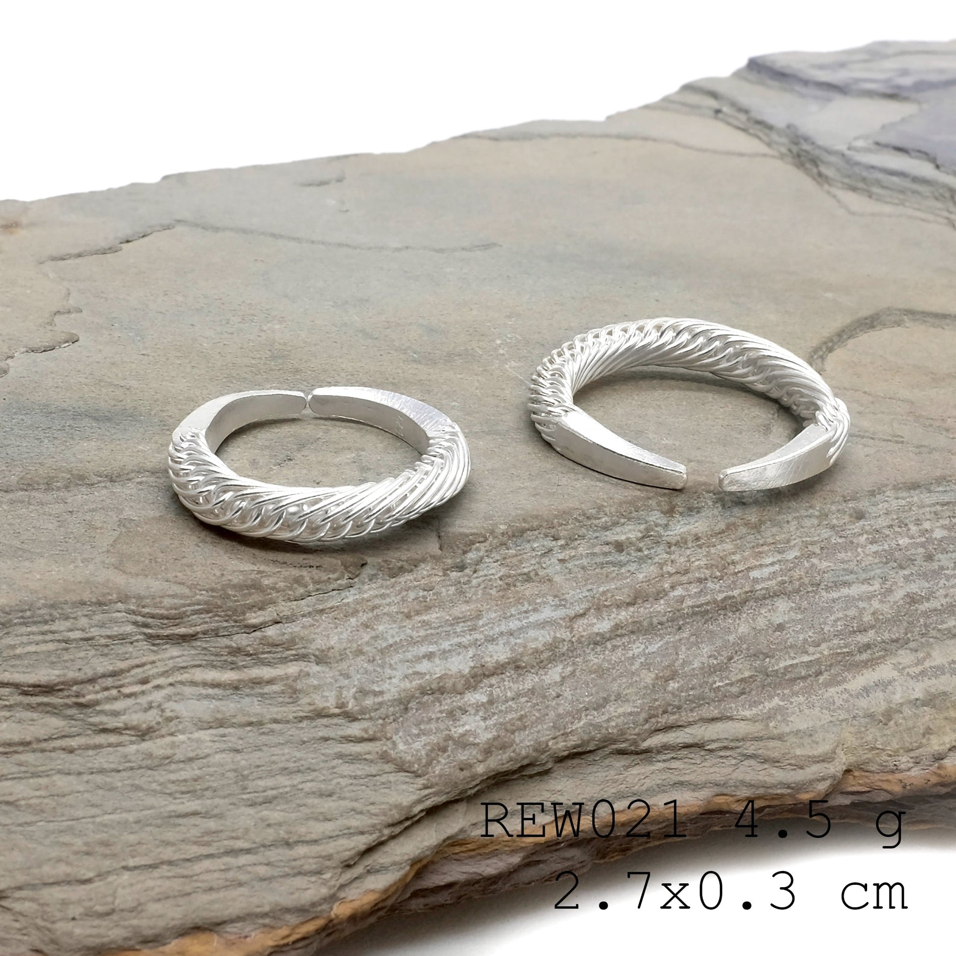 Skip the ordinary. Choose a distinctive silver ring.