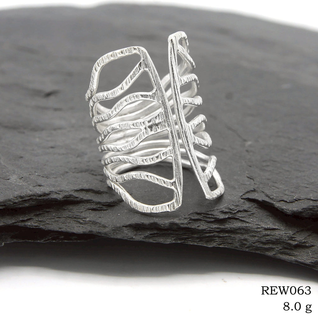 The human touch makes the difference. Explore our silver ring collection.