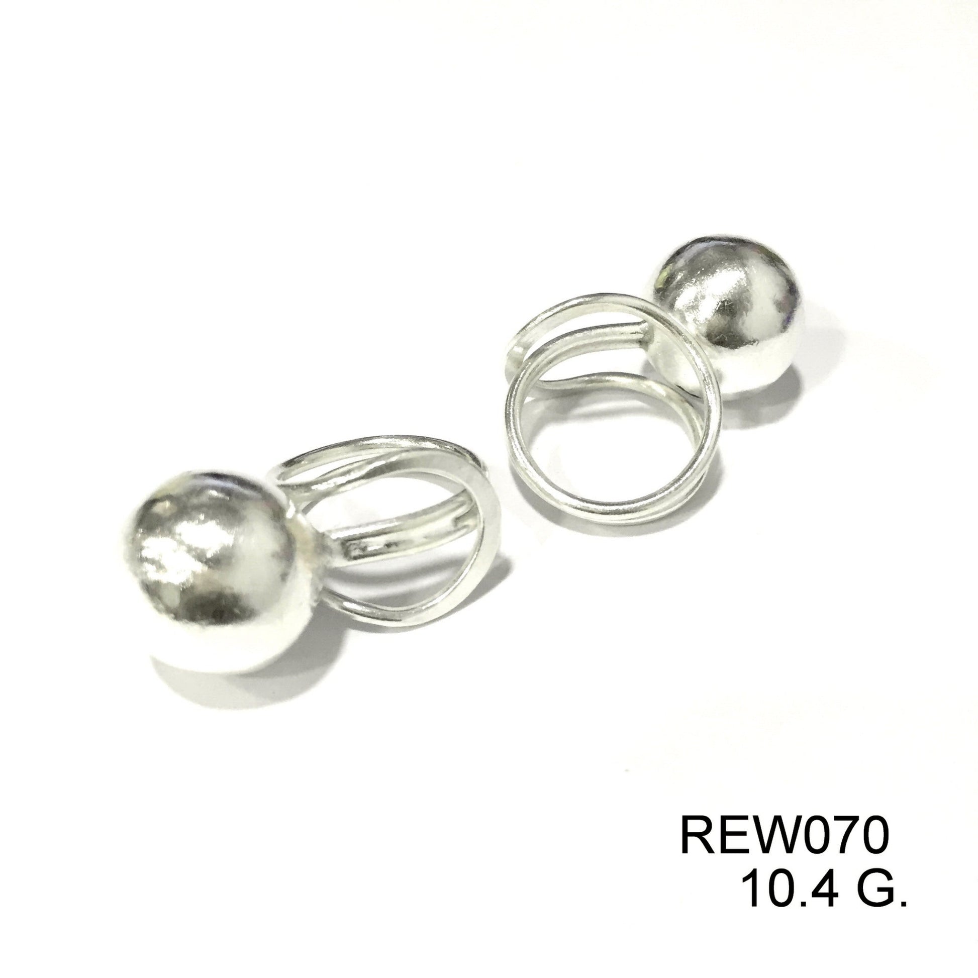 Own this unique silver ring.