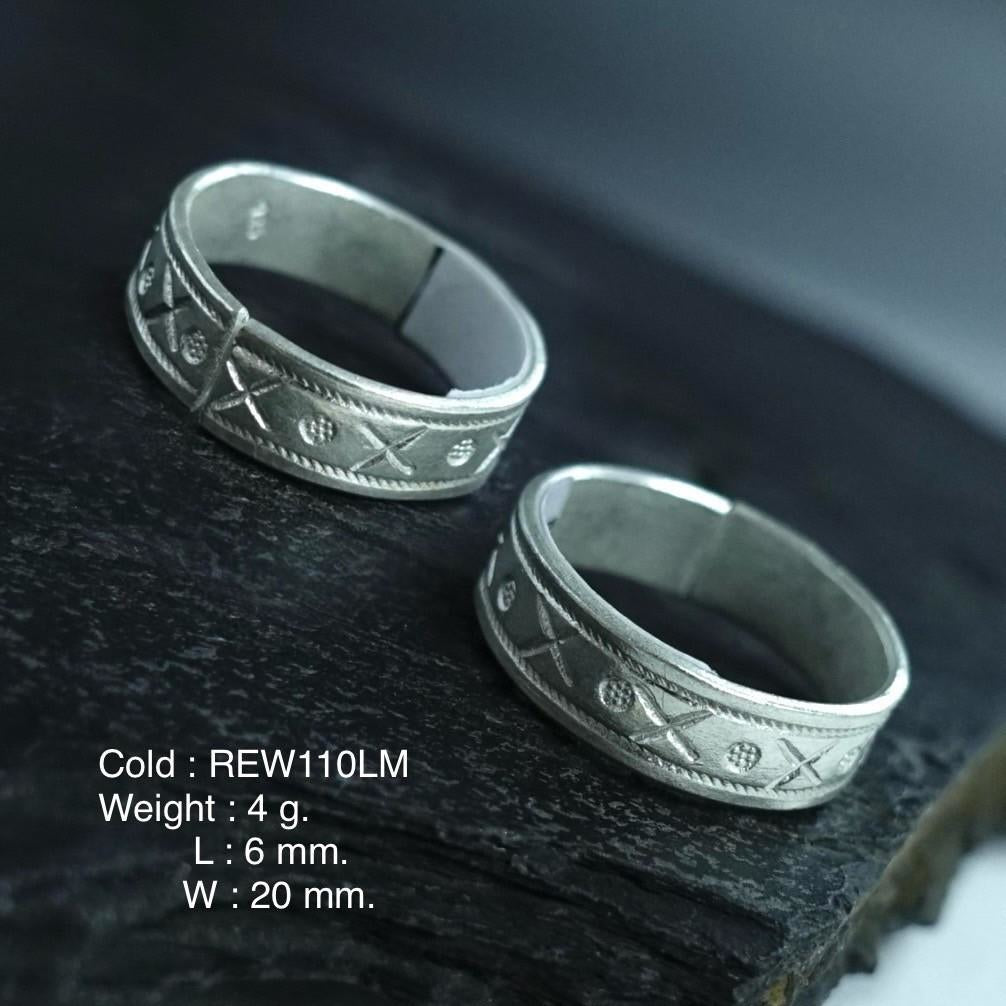 Your signature silver ring piece.