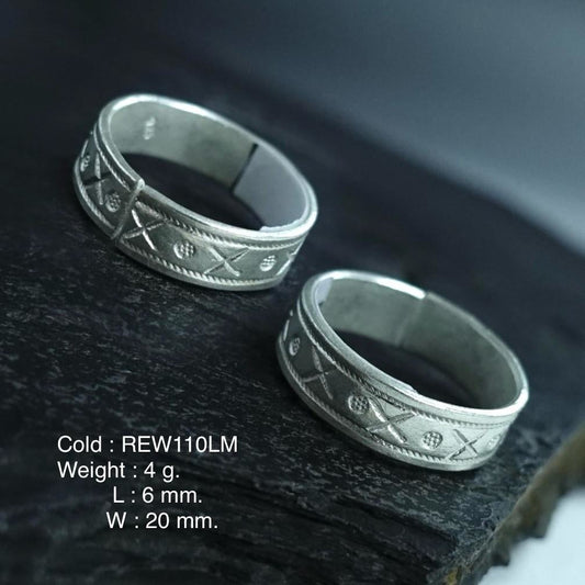 Your signature silver ring piece.