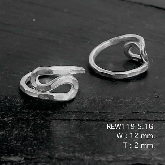 Handmade silver ring magic.