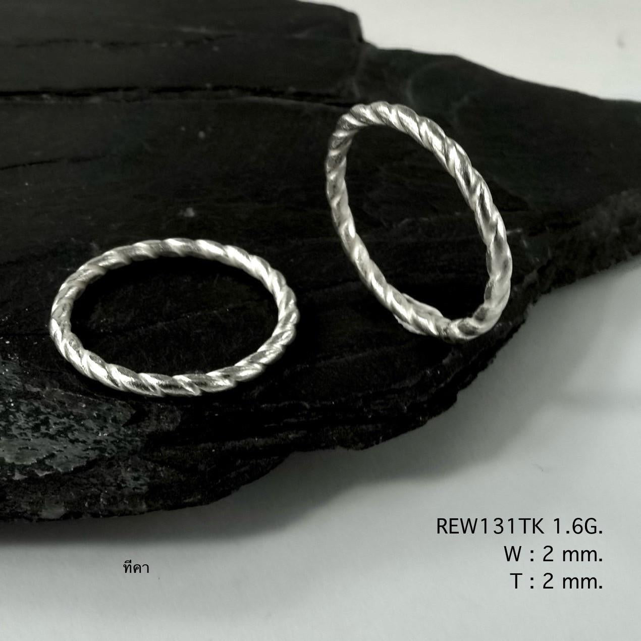 The perfect thumb silver ring.