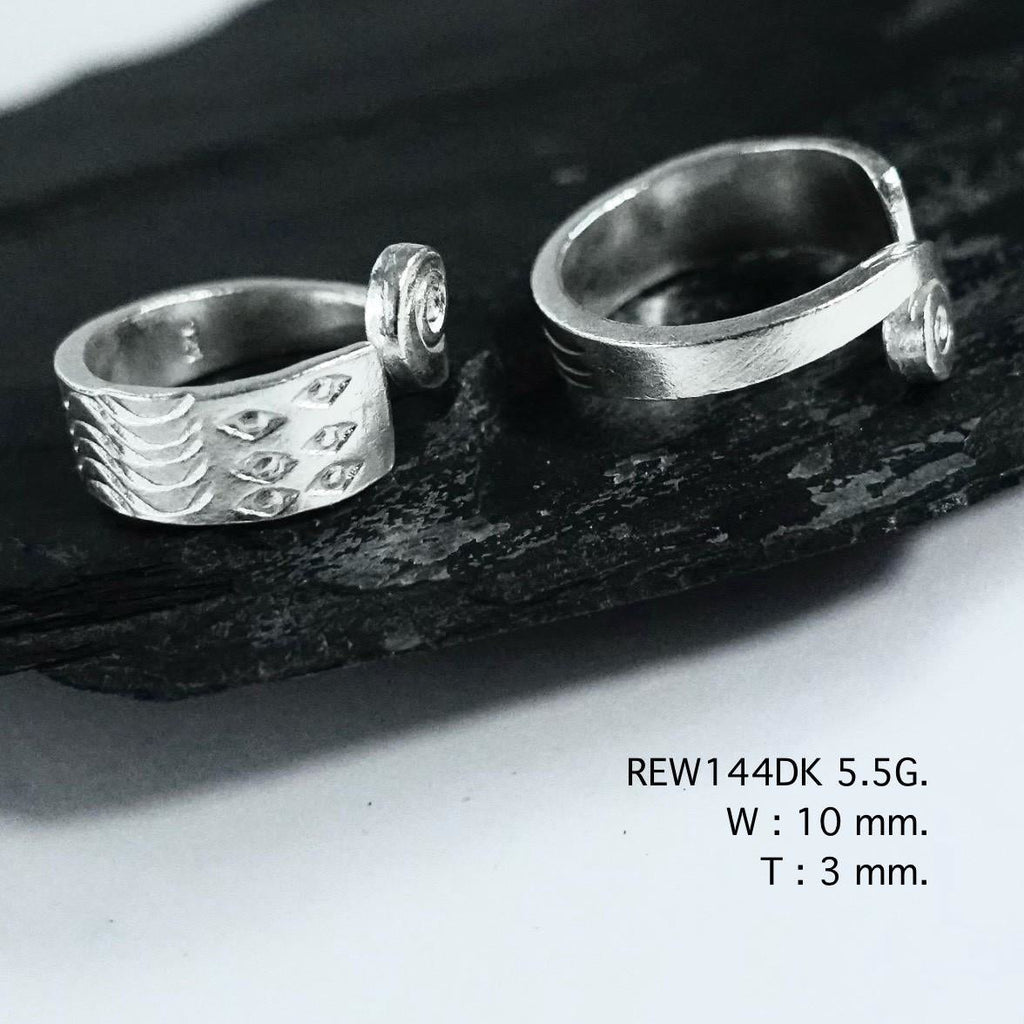 A forever piece silver ring.