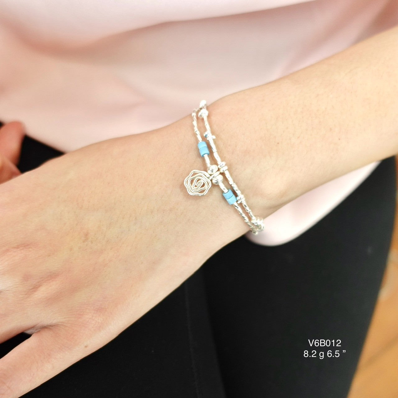 Chic & Sleek Silver Bracelet