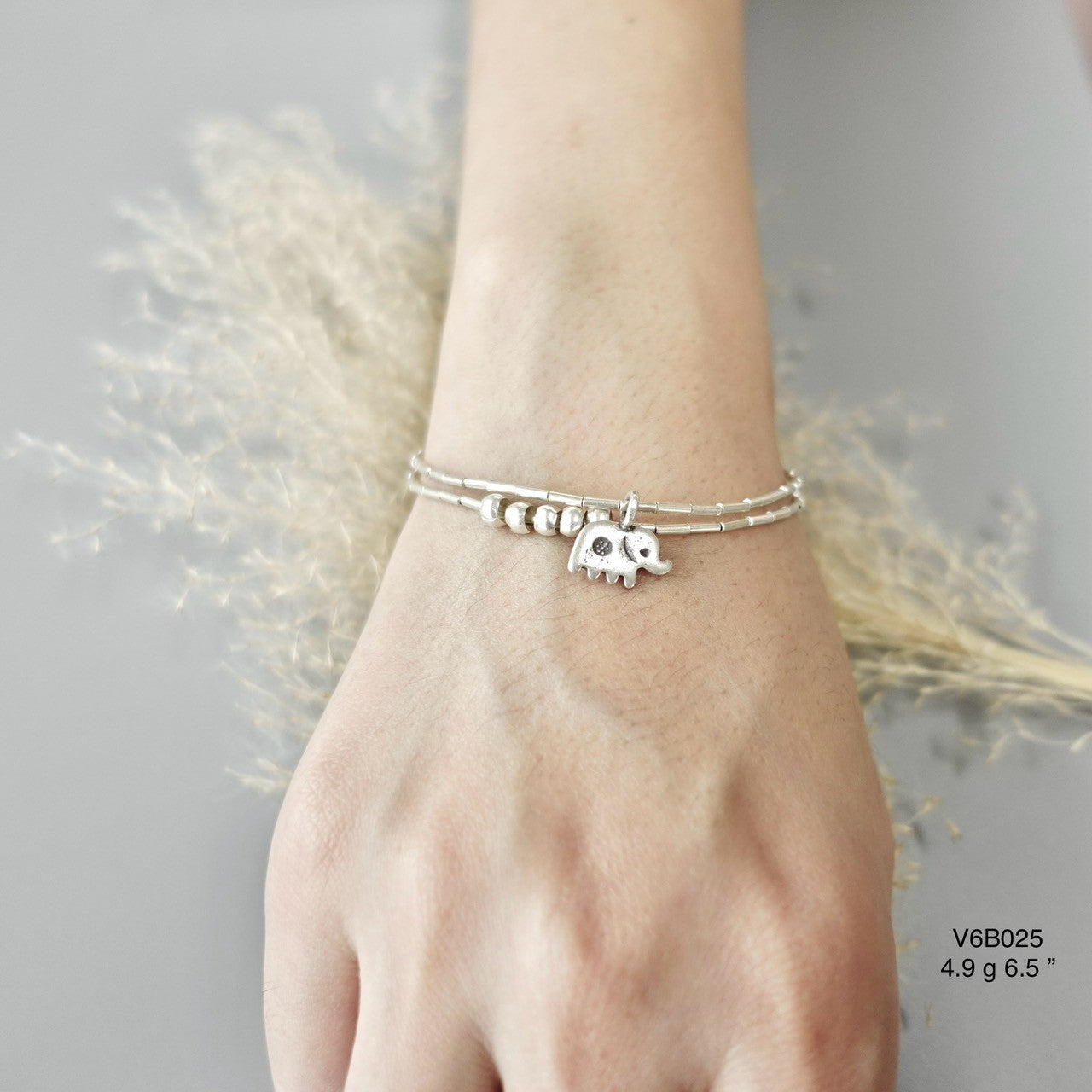 Sentimental Charm Silver Bracelet