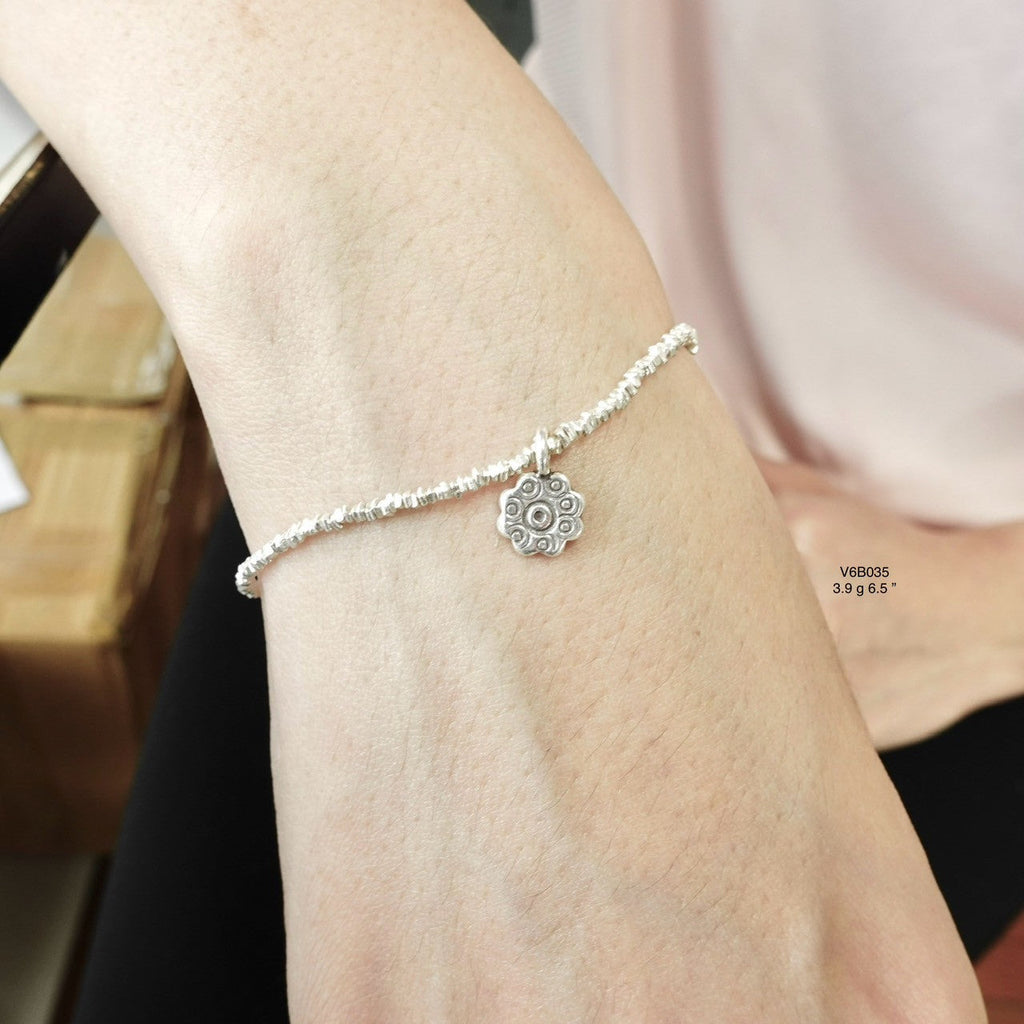 Romantic Pure Silver Bracelet