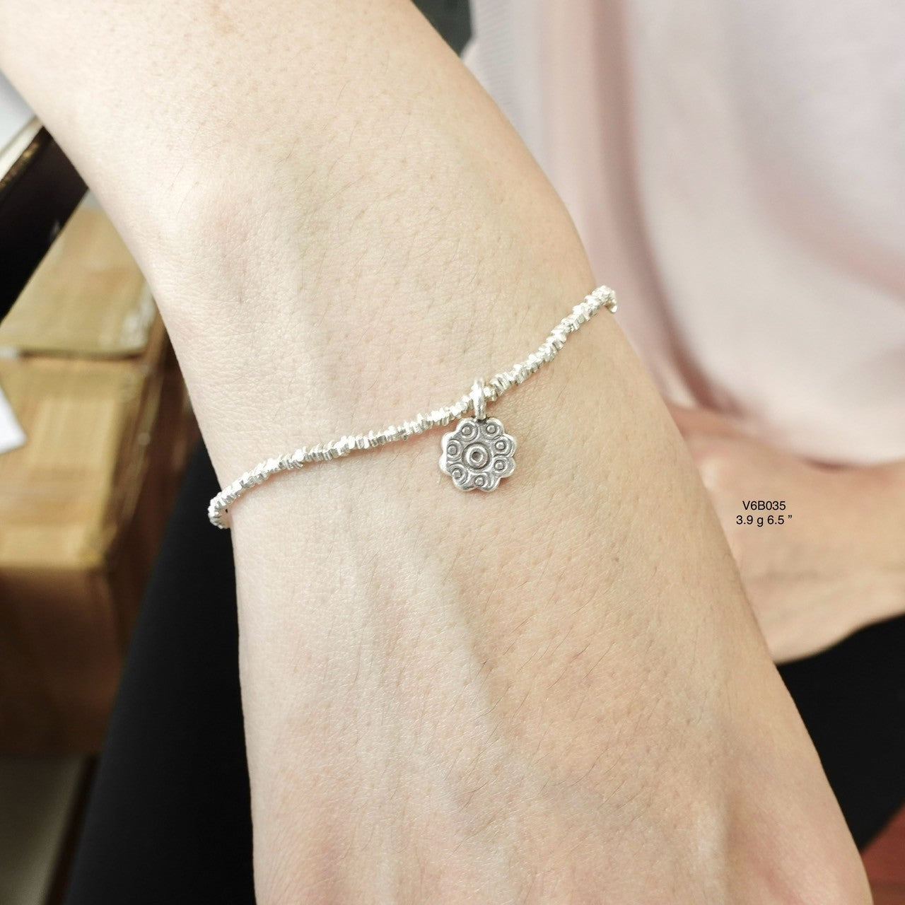 Romantic Pure Silver Bracelet