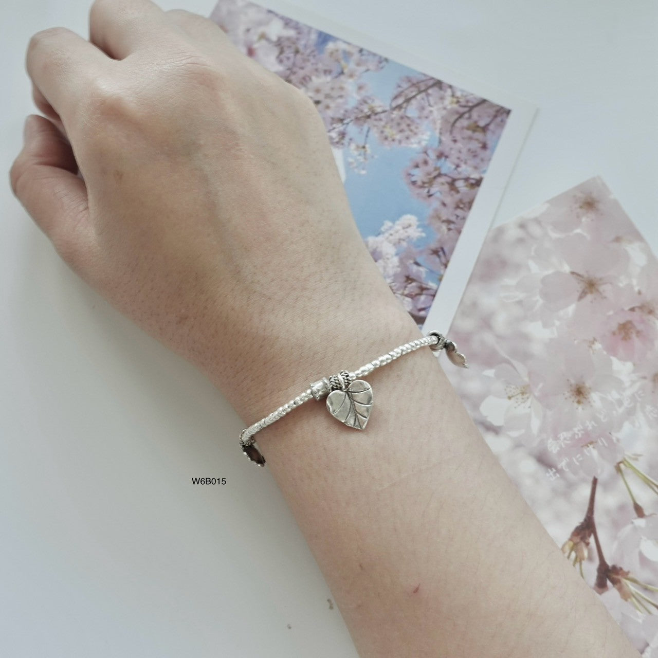 Understated elegance, redefined — silver bracelet on sale today.