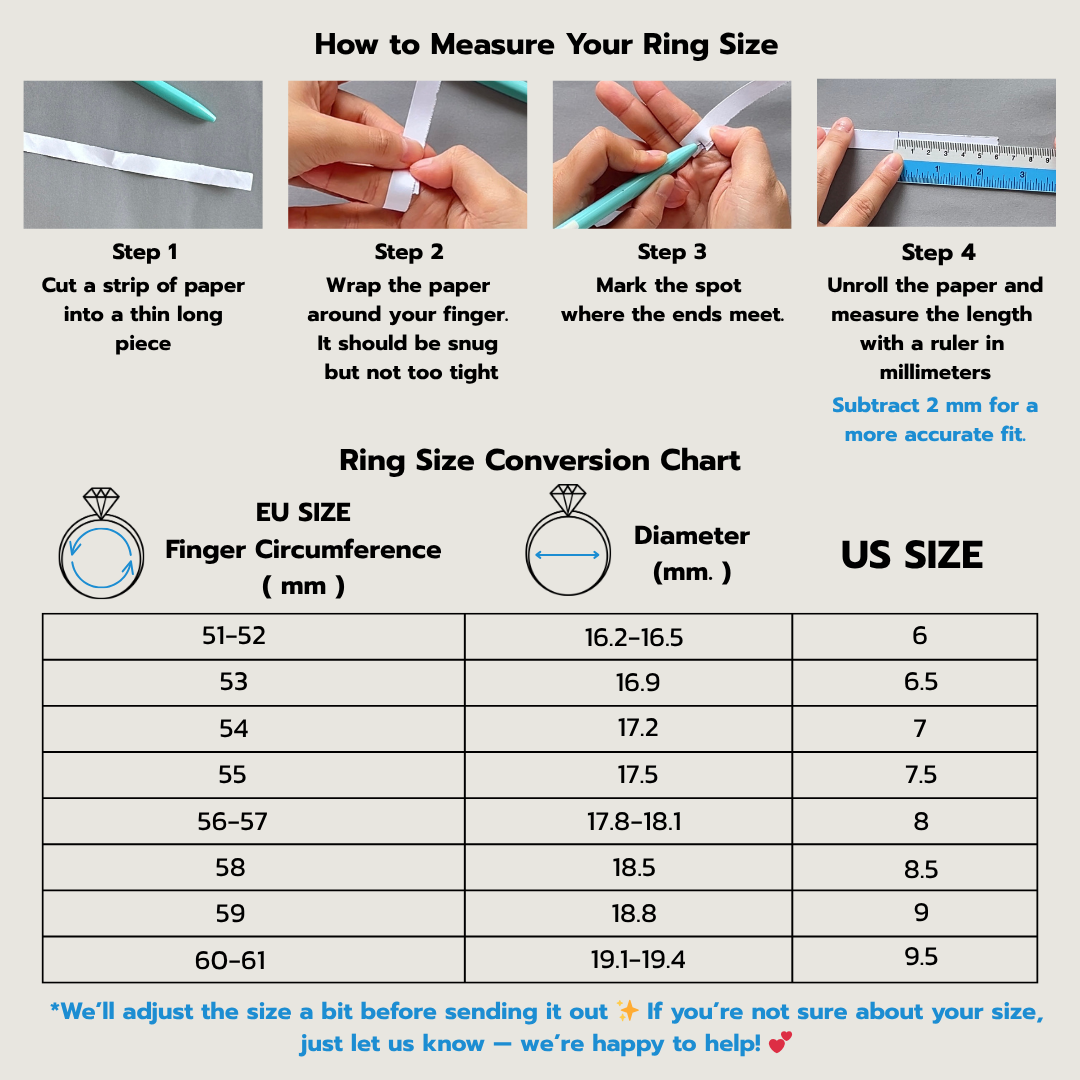 The centerpiece of your hand: a silver ring.