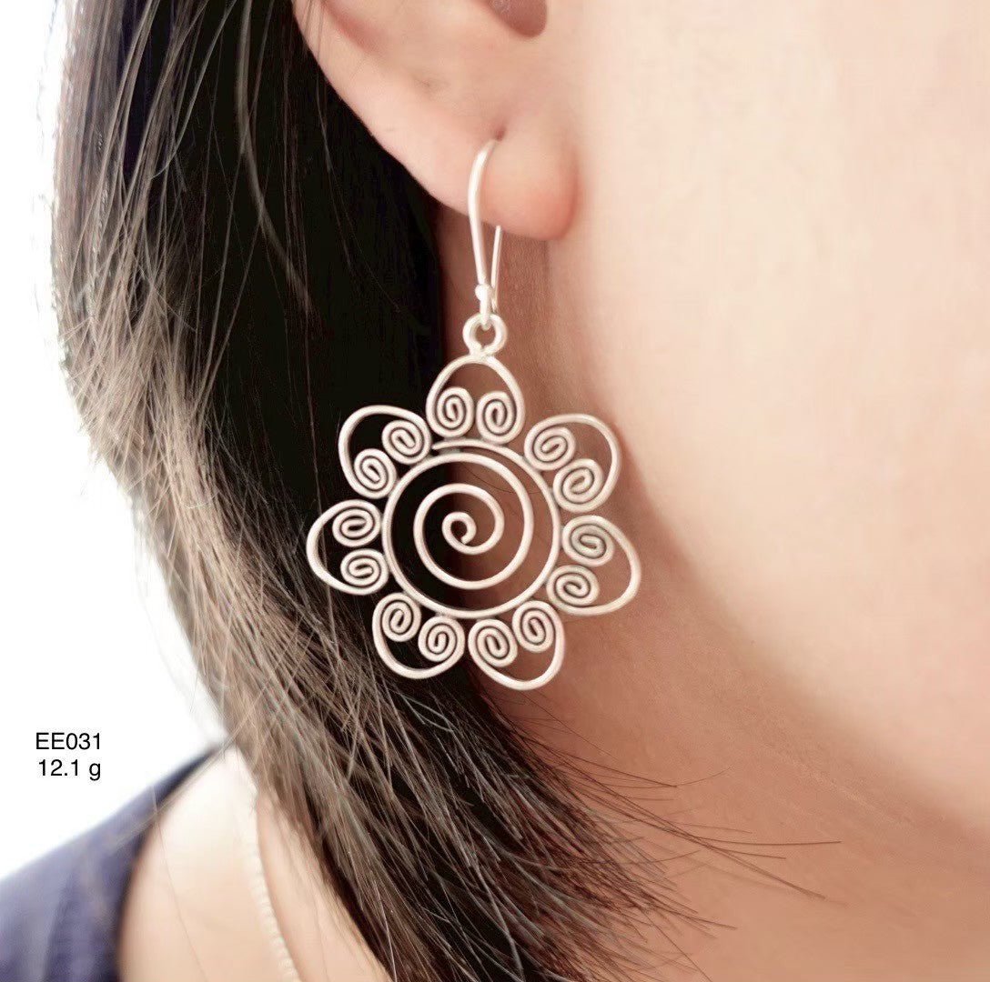 Wear your shine. Wear silver earrings.