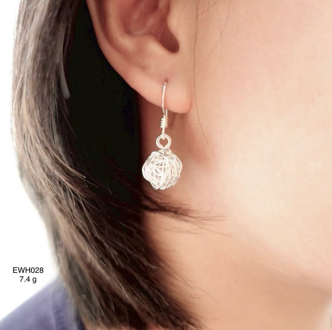 Reflect your light. Wear silver earrings.