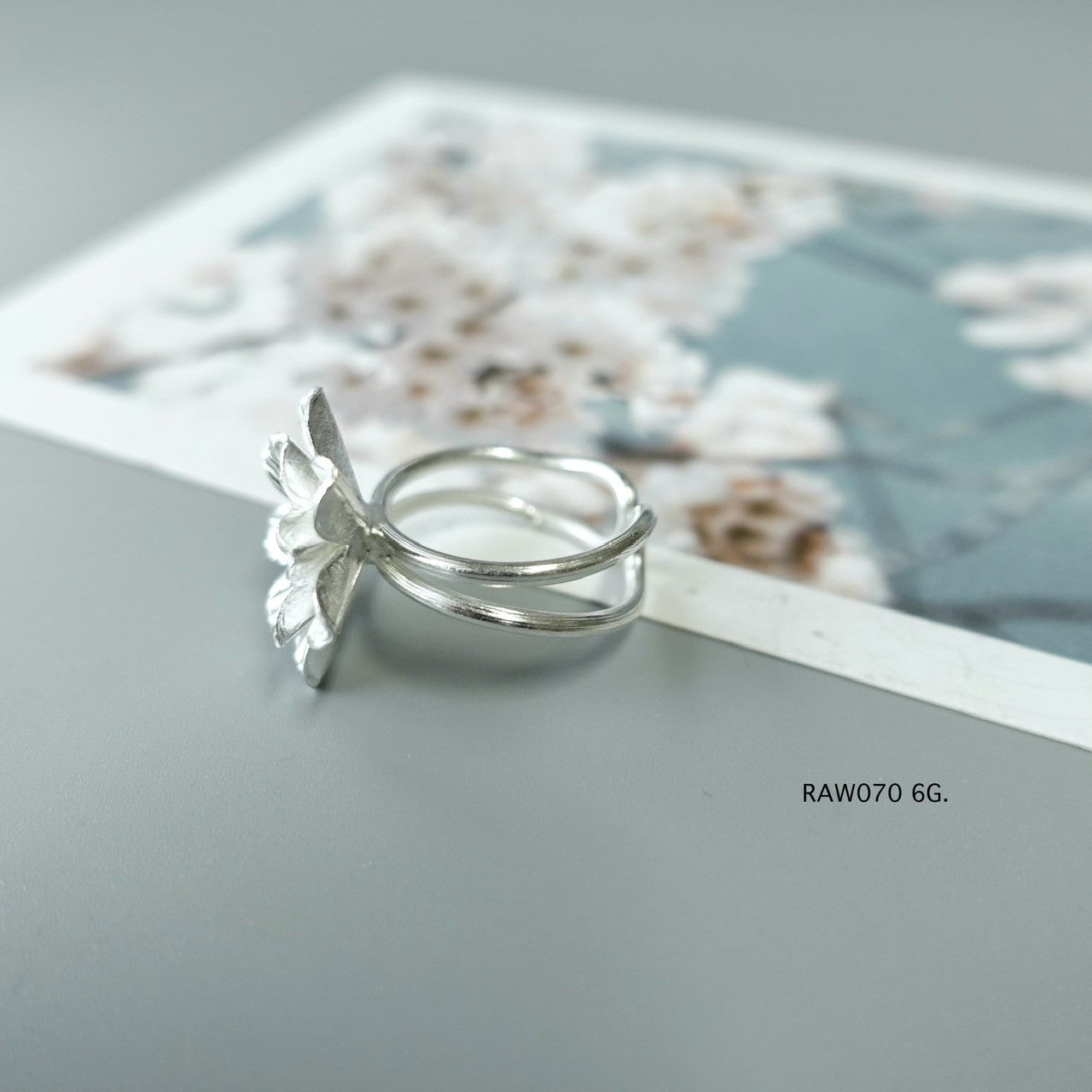 Handmade silver. Forever in bloom.