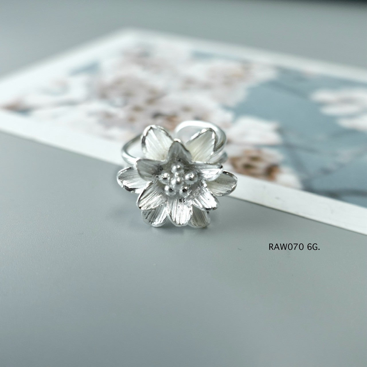 Handmade silver. Forever in bloom.