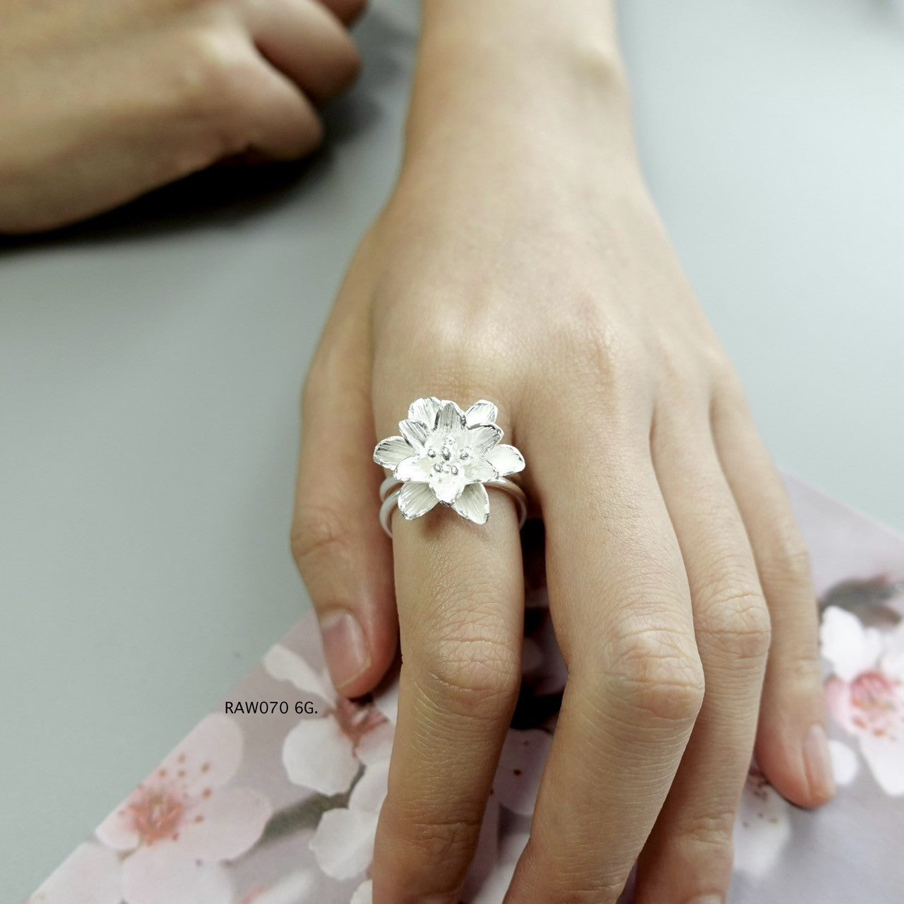 Handmade silver. Forever in bloom.