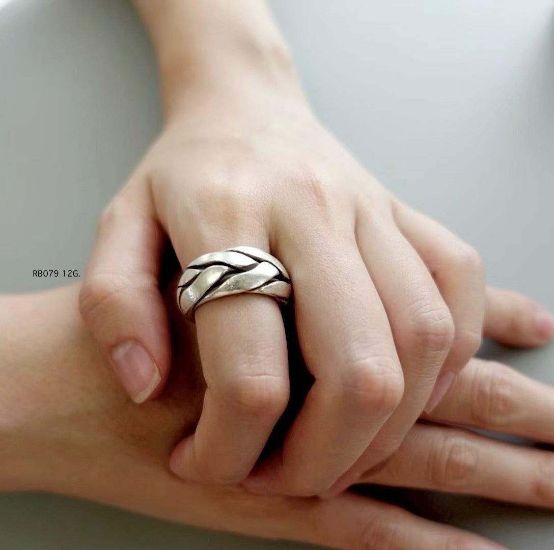 Authentic hill tribe silver ring.