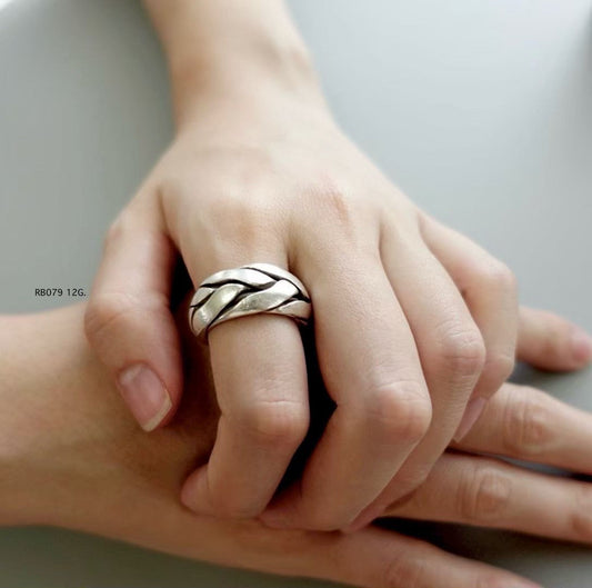 Authentic hill tribe silver ring.