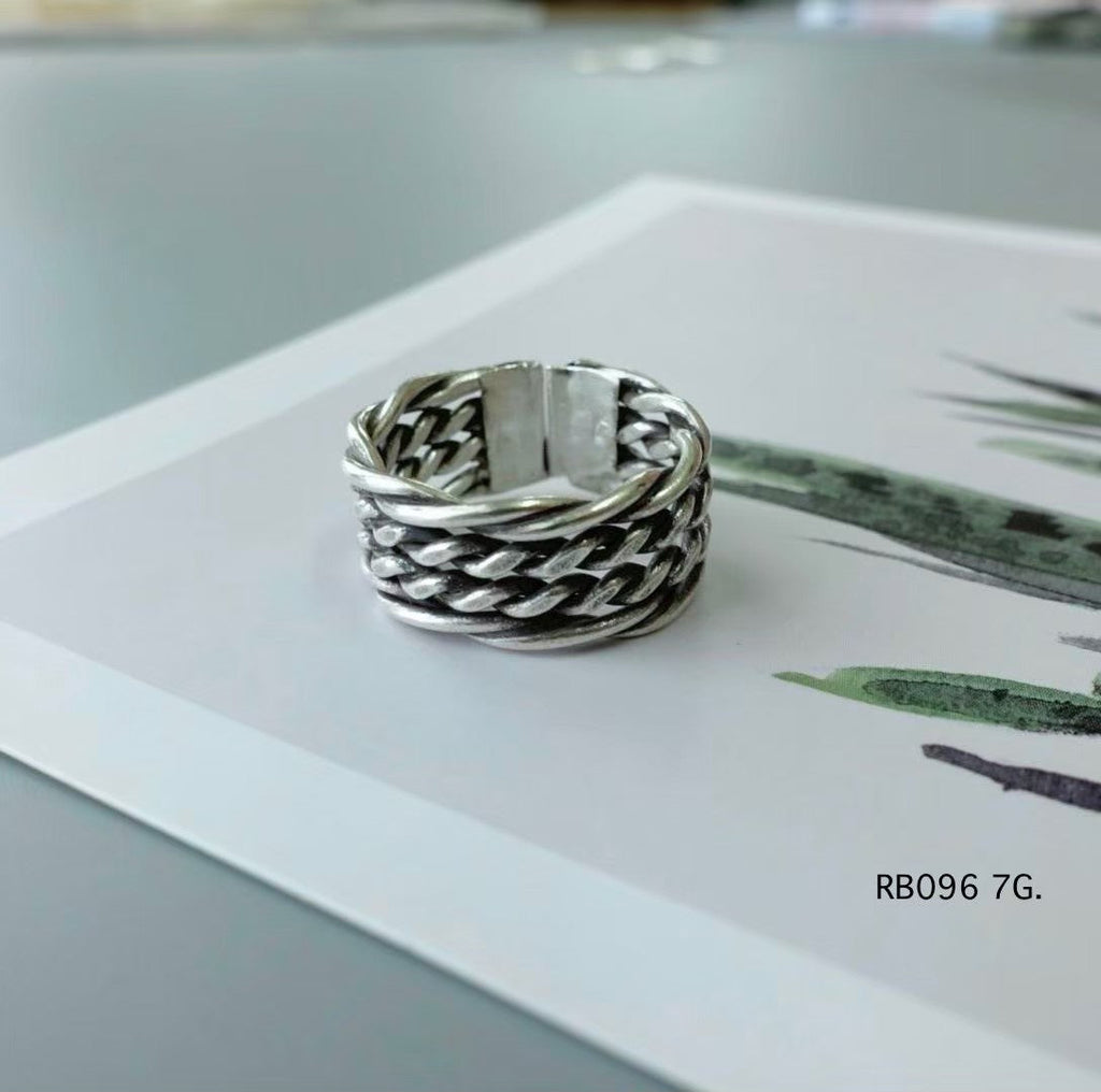 More than a silver ring, it's a piece of hill tribe artistry.