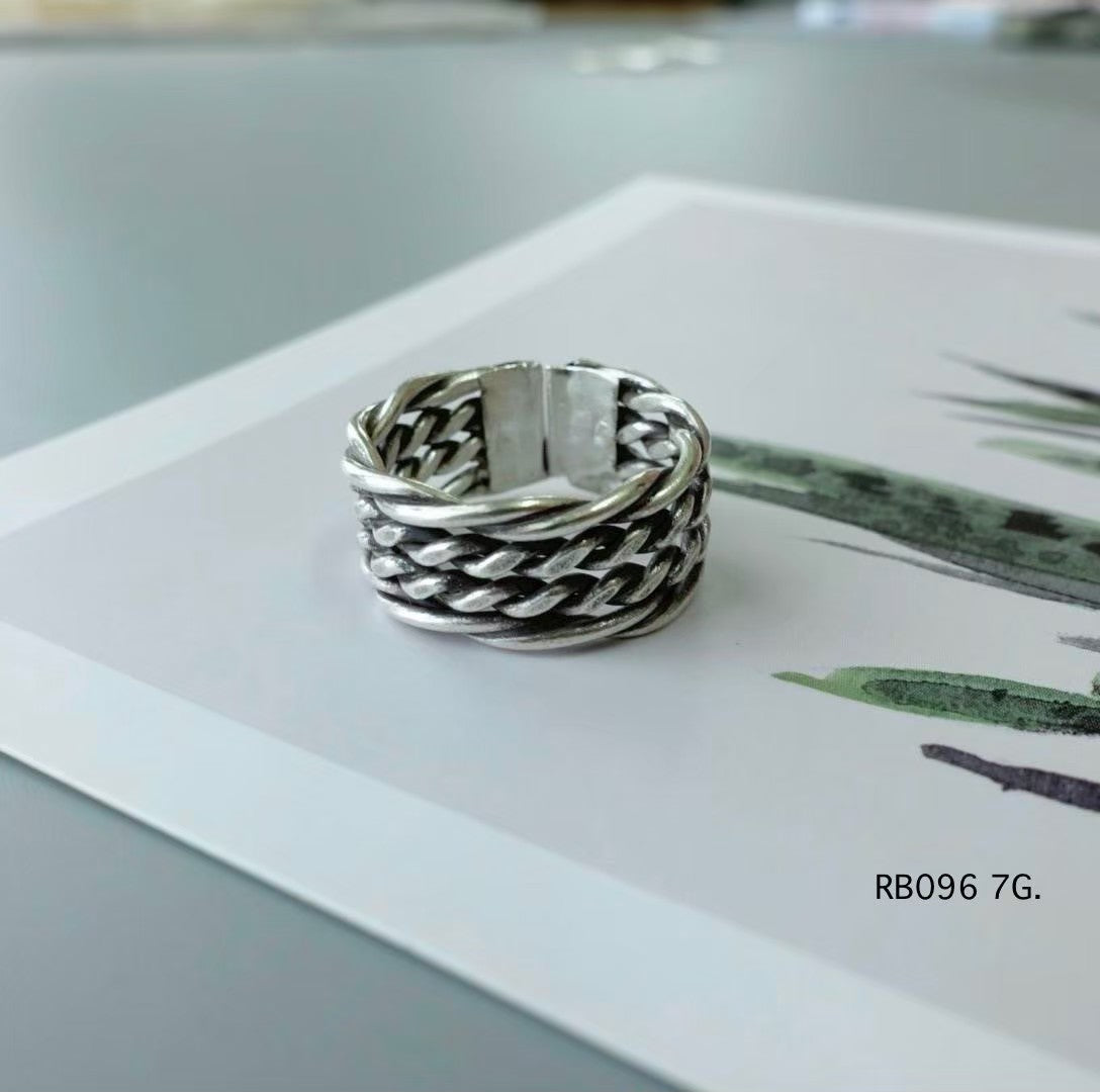 More than a silver ring, it's a piece of hill tribe artistry.