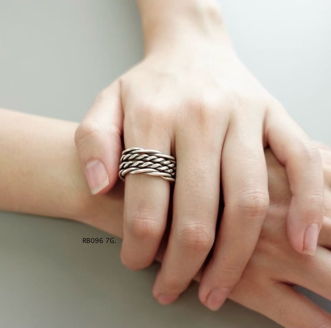 More than a silver ring, it's a piece of hill tribe artistry.