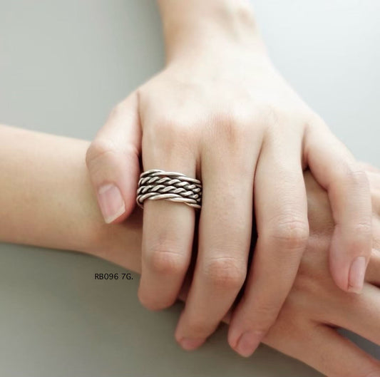 More than a silver ring, it's a piece of hill tribe artistry.