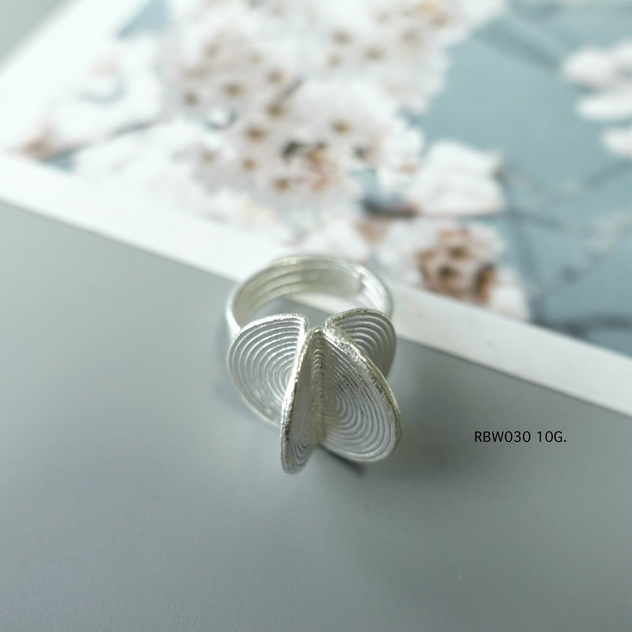 Silver ring. Silver that tells a story, straight from the hills.