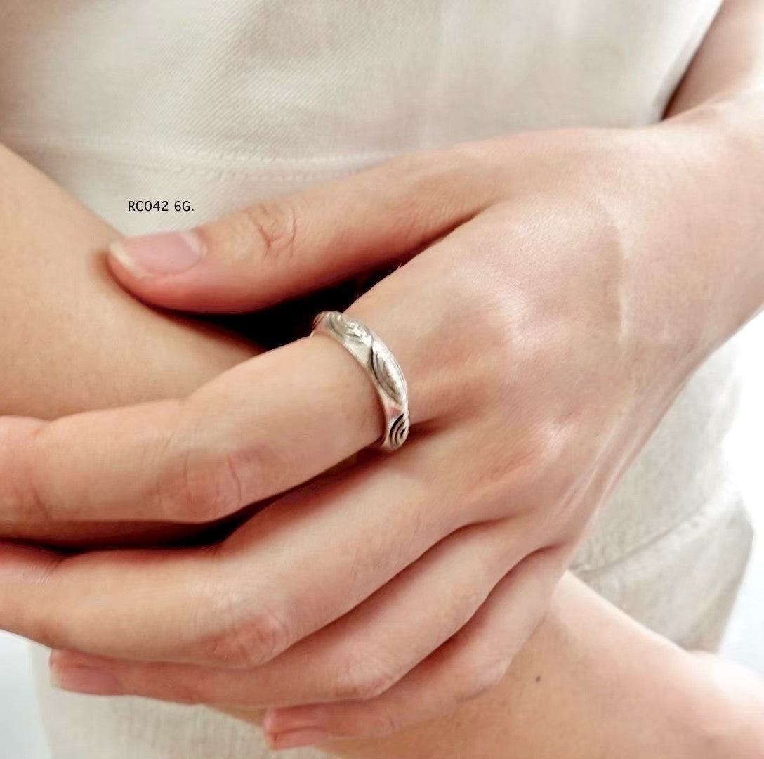 Silver ring. Handcrafted heritage, forever yours.