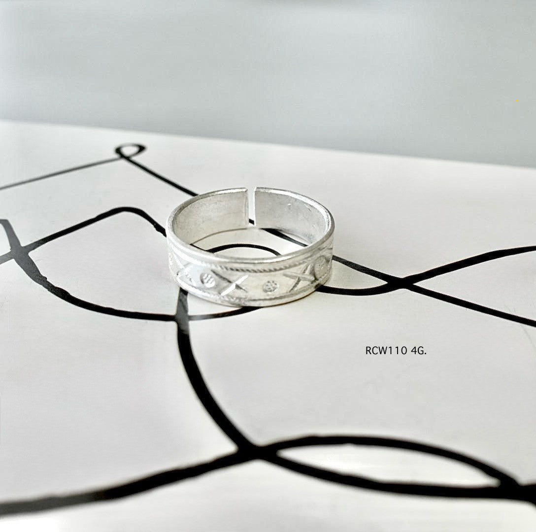 Silver ring. Chiang Mai's soul, cast in silver.