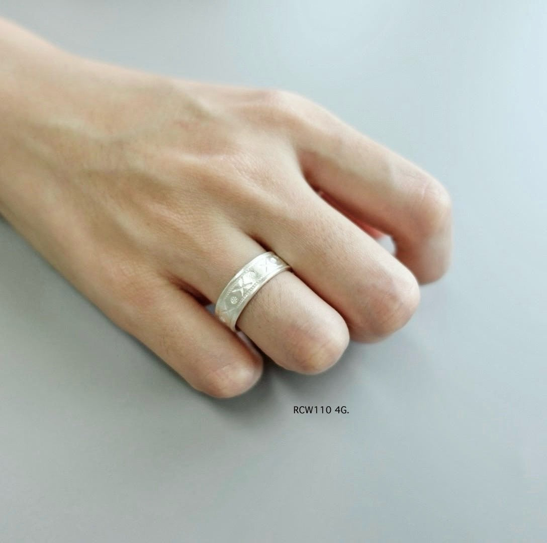 Silver ring. Chiang Mai's soul, cast in silver.