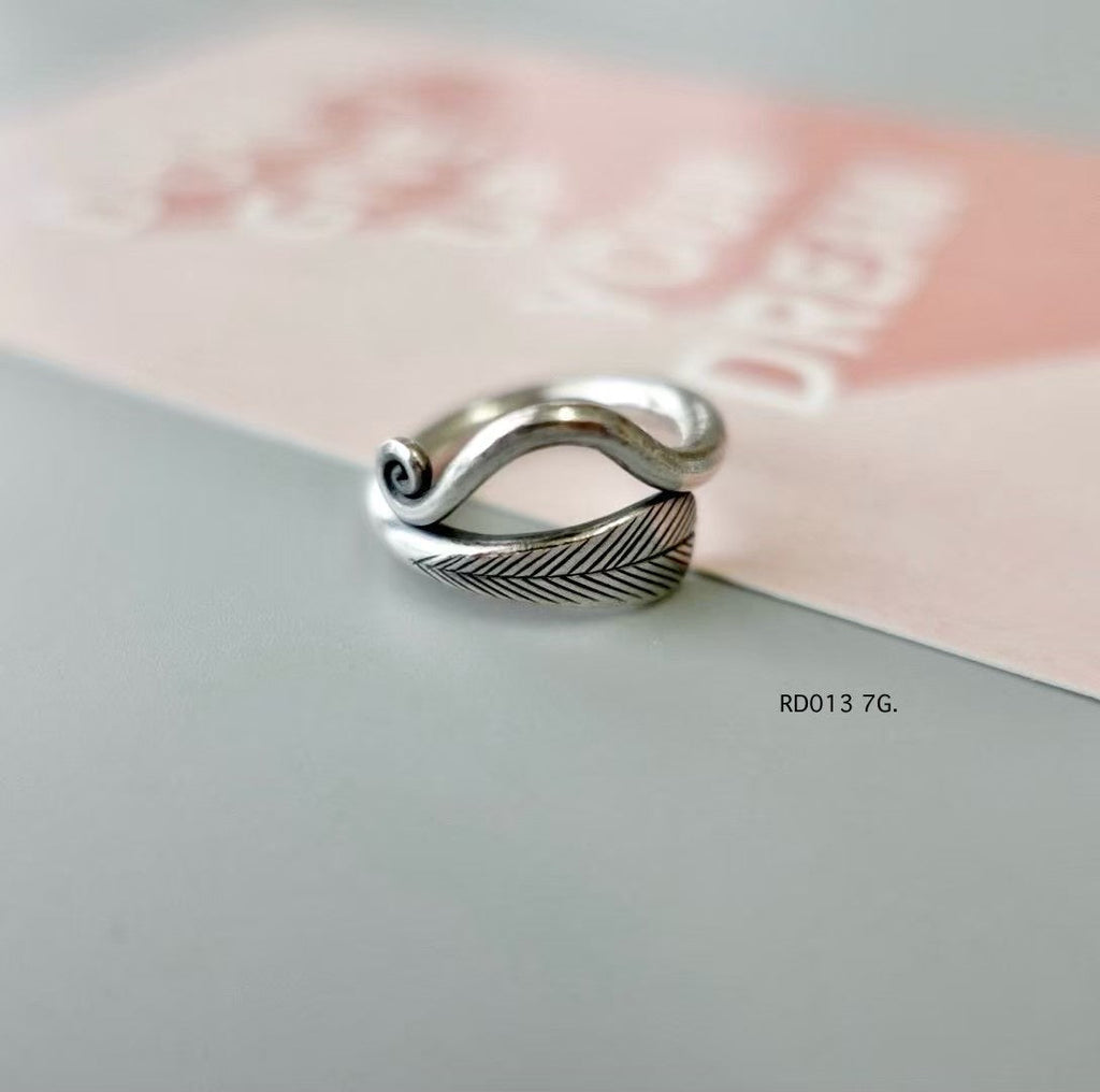 Silver ring. Crafted by hand, rooted in culture.