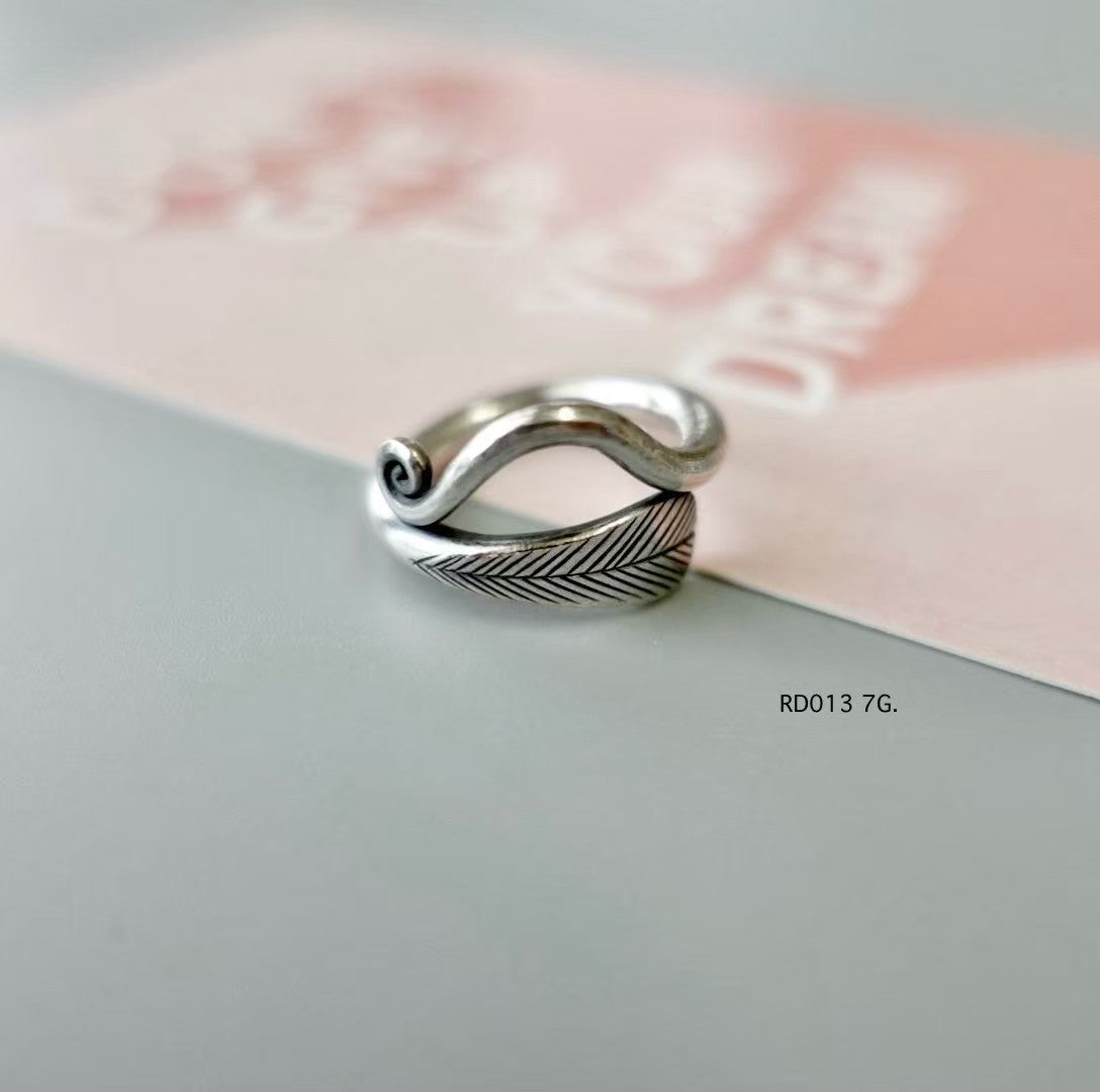 Silver ring. Crafted by hand, rooted in culture.