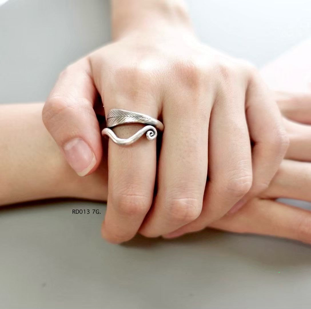 Silver ring. Crafted by hand, rooted in culture.