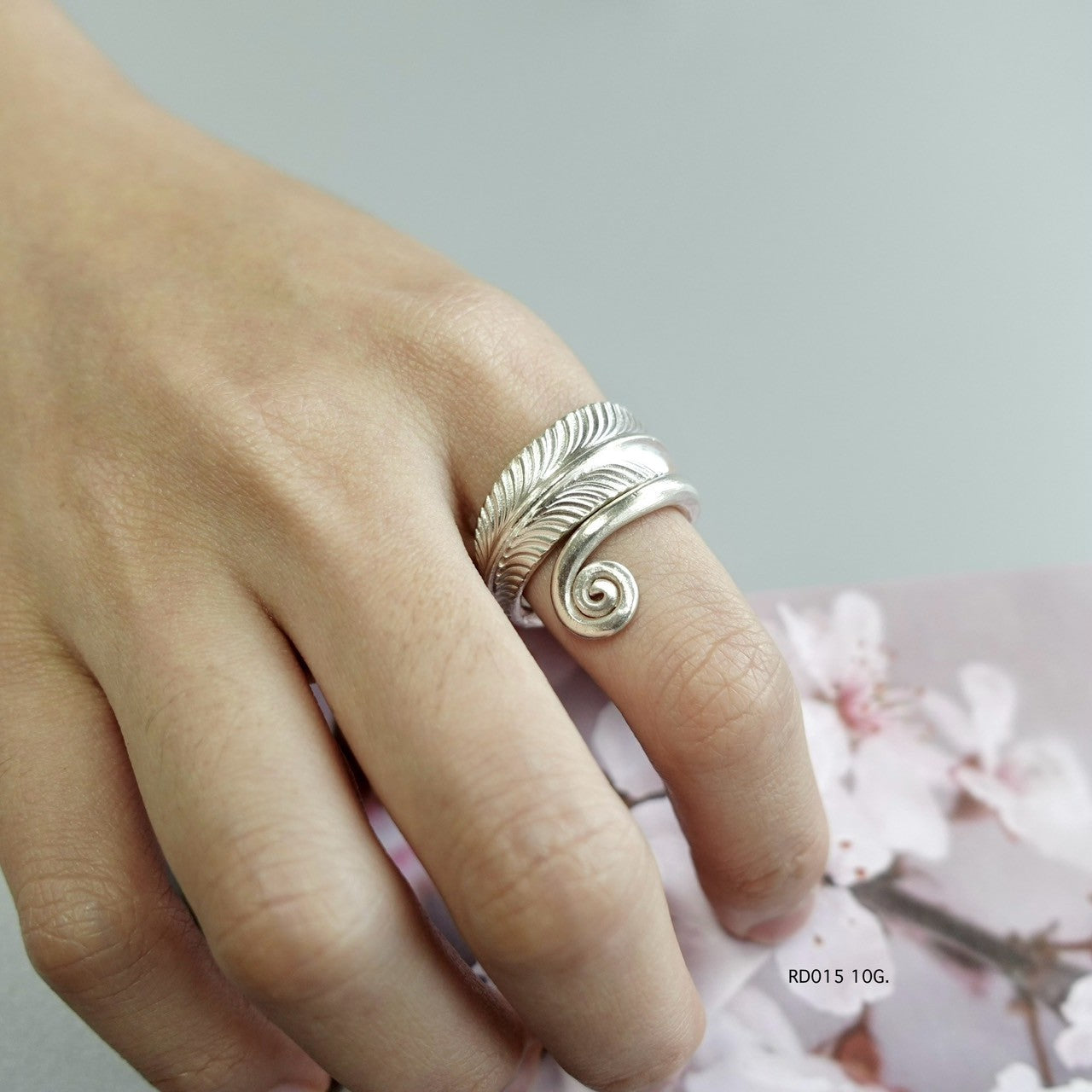 Silver ring. Where tribal art meets timeless silver.