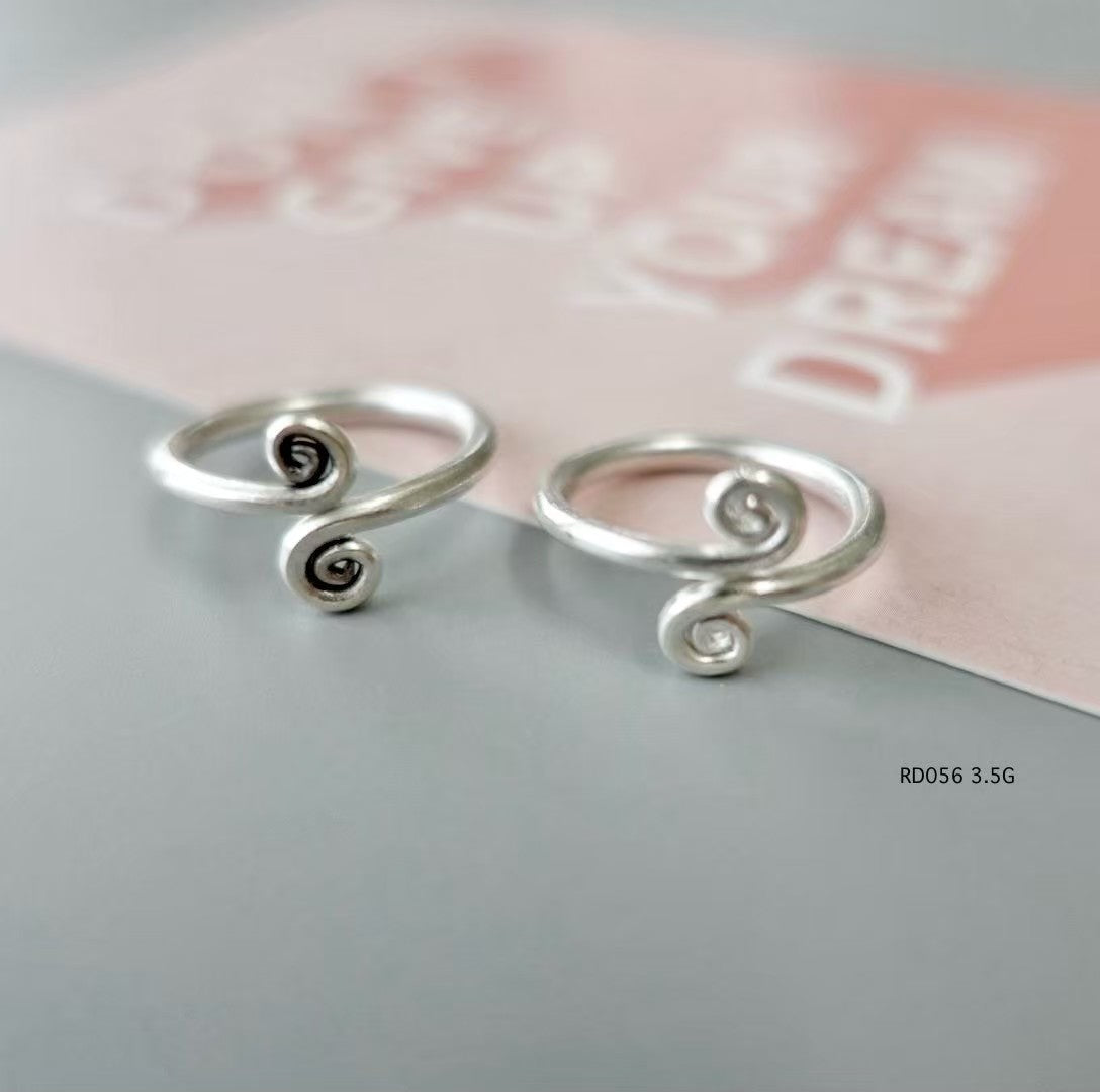 Silver ring. Silver soul, tribal spirit.