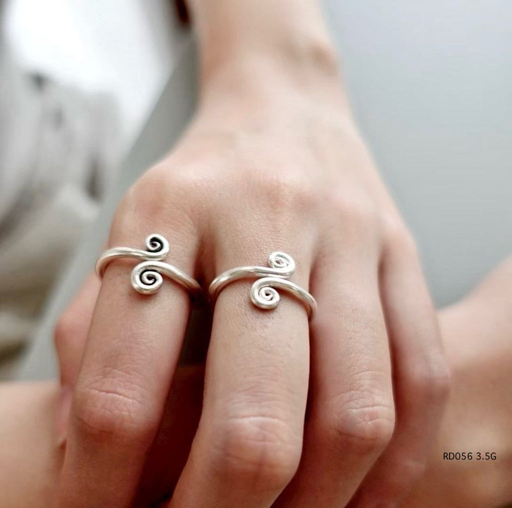 Silver ring. Silver soul, tribal spirit.
