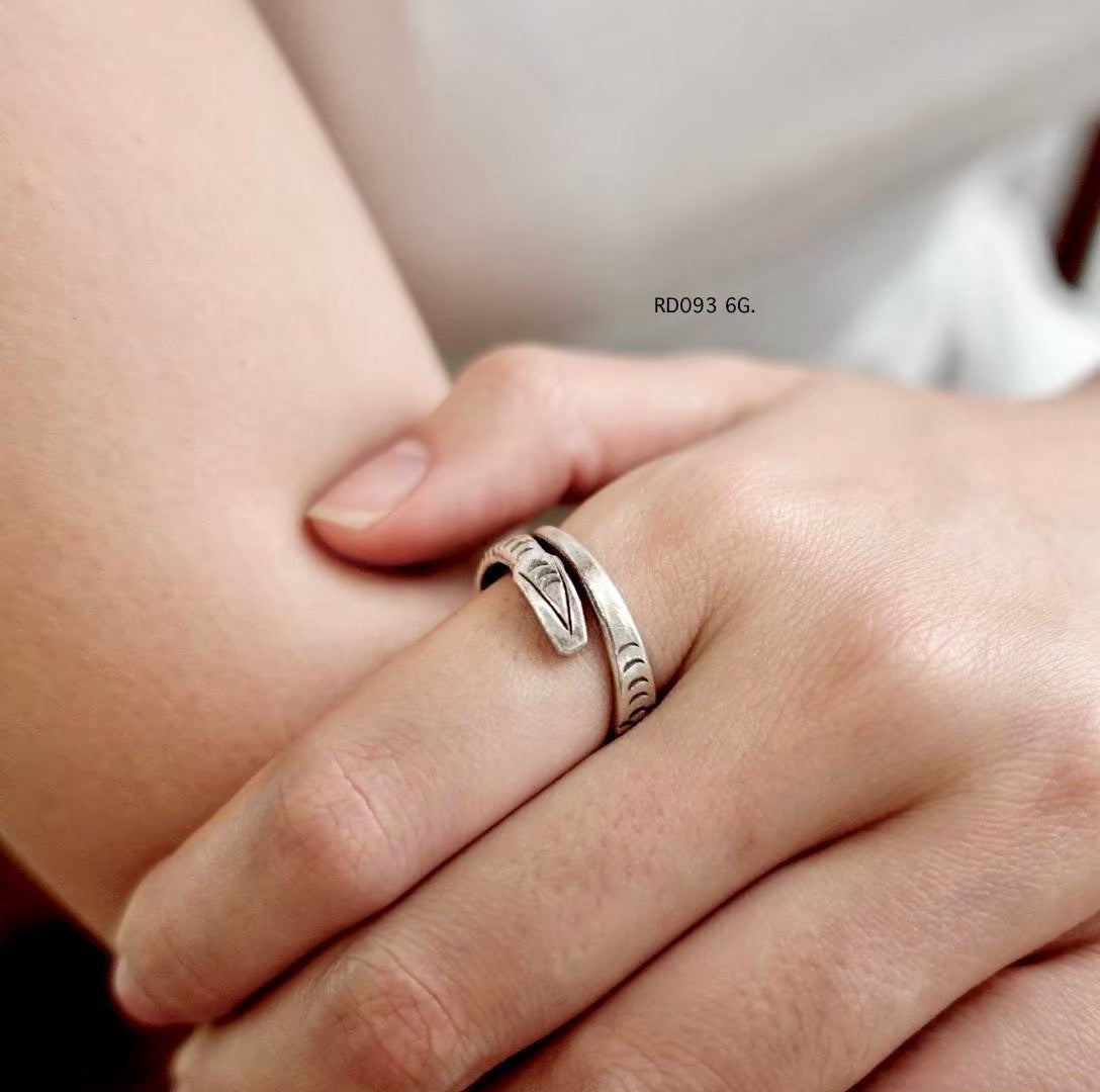 Silver ring. Handmade beauty with ancestral roots.