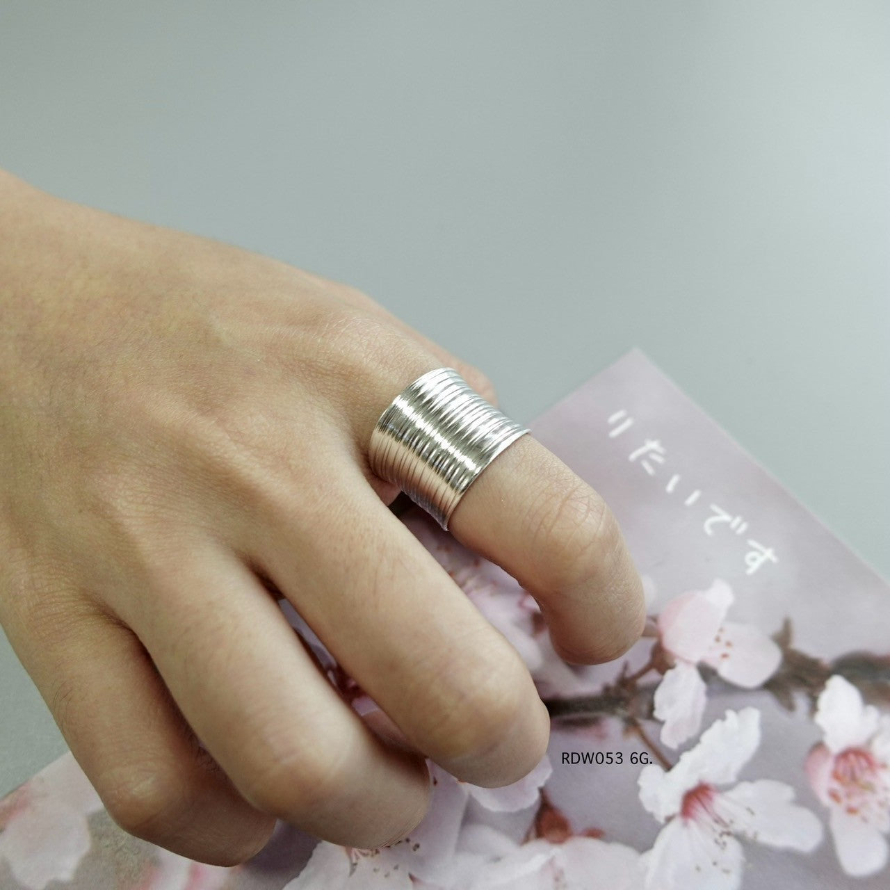 Silver ring. Wear the wisdom of the hills.