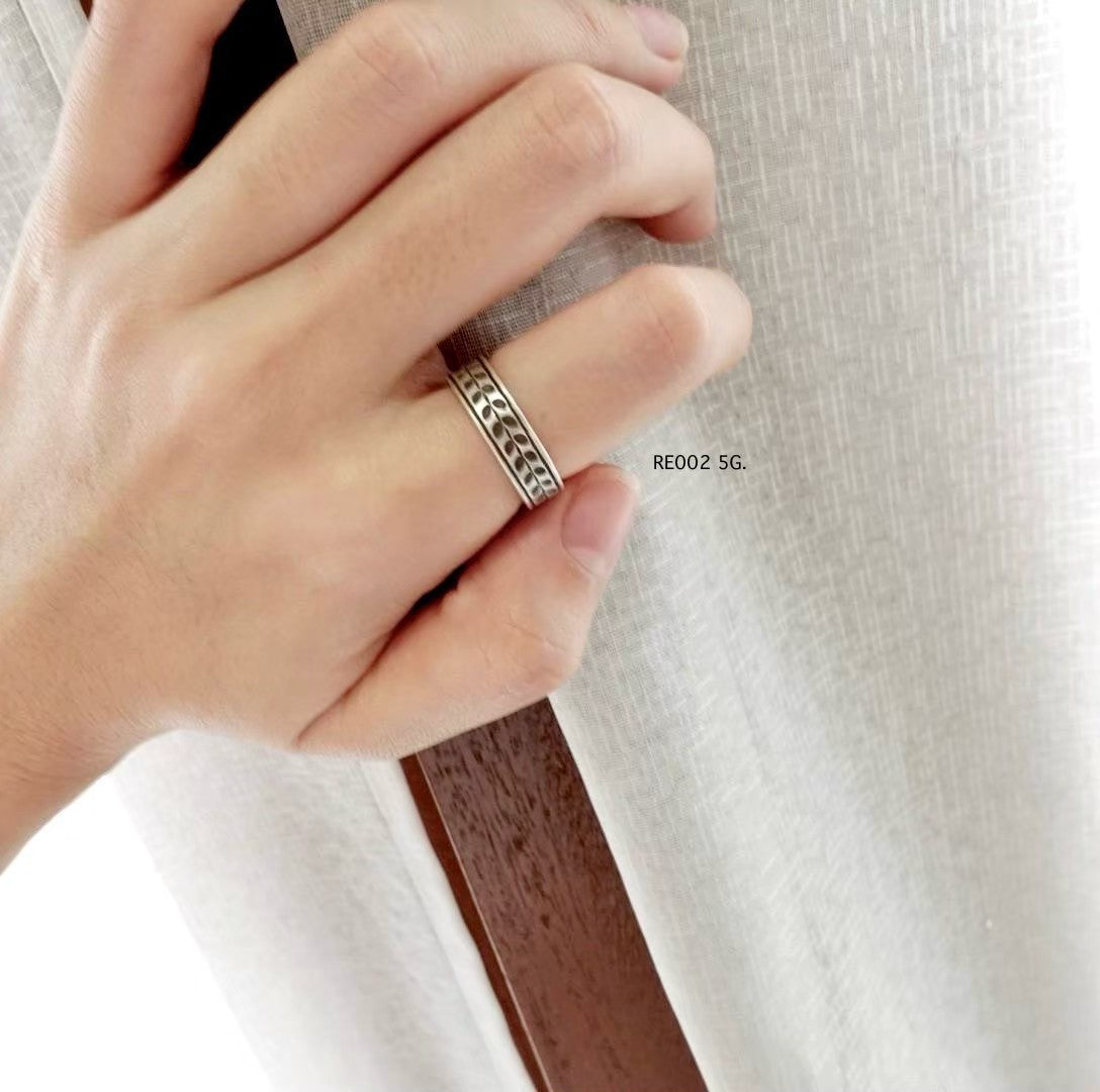 Silver ring. Heritage you can hold.