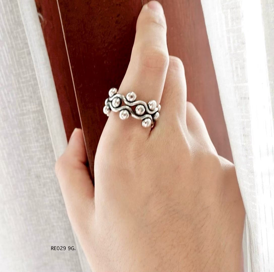 Silver ring. From mountain hands to yours.