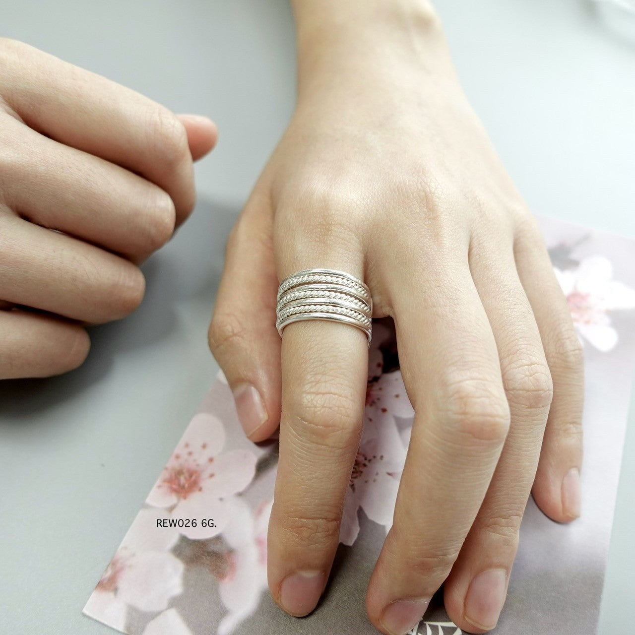Silver ring. Nature-inspired. Culture-defined.