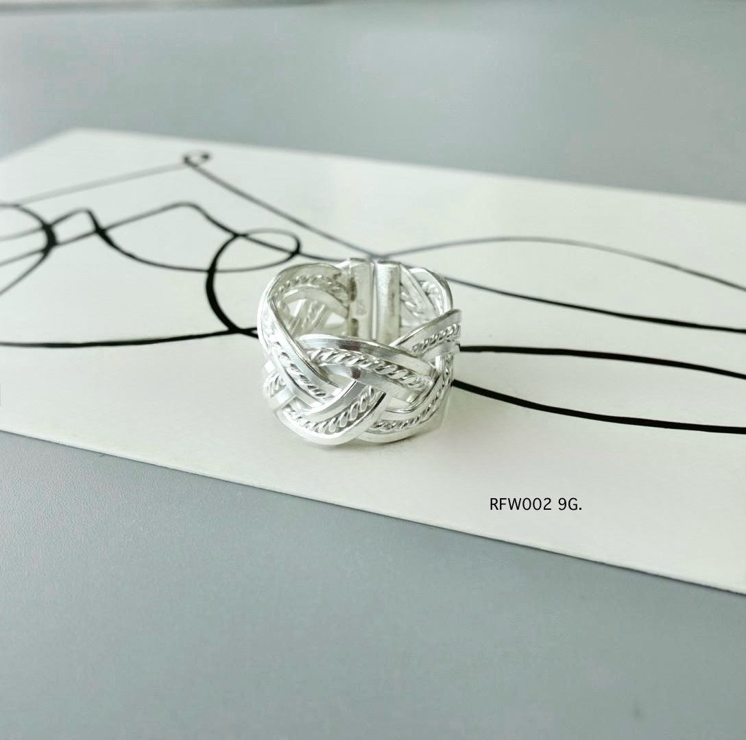 Silver ring. Wear the wild spirit of the hills.