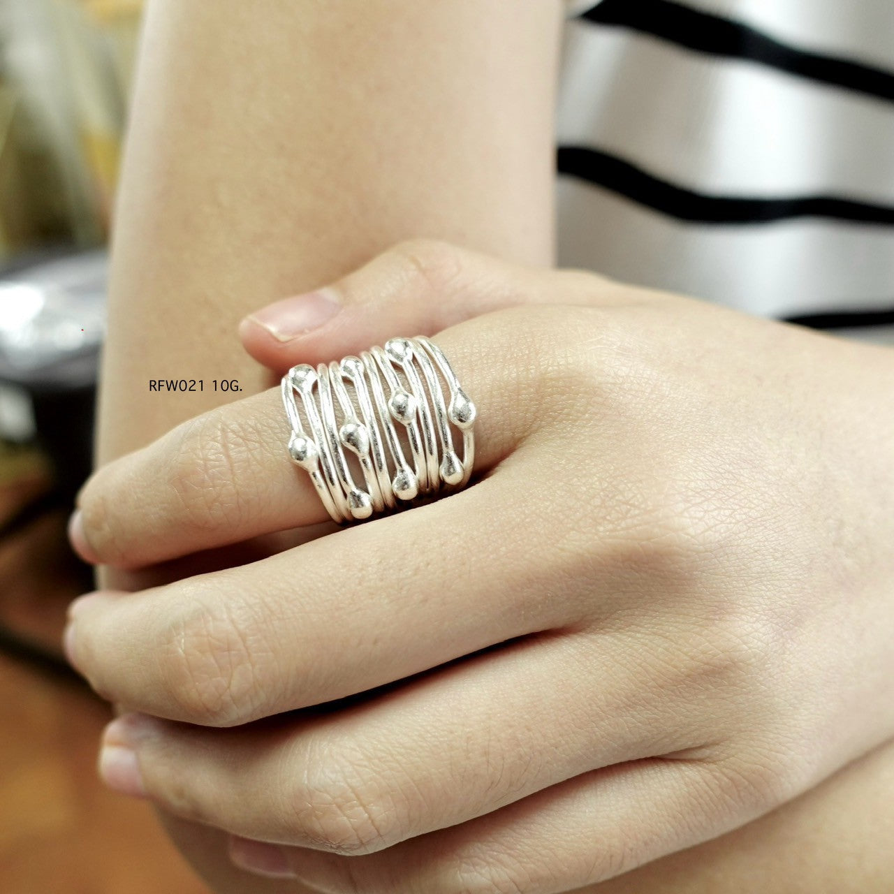 Silver ring. Every ring tells a story – Hill Tribe silver speaks ancient beauty.
