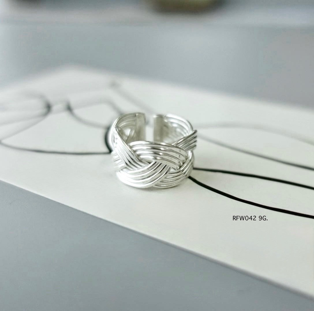 Silver ring. From mountain hands to yours – crafted with soul.