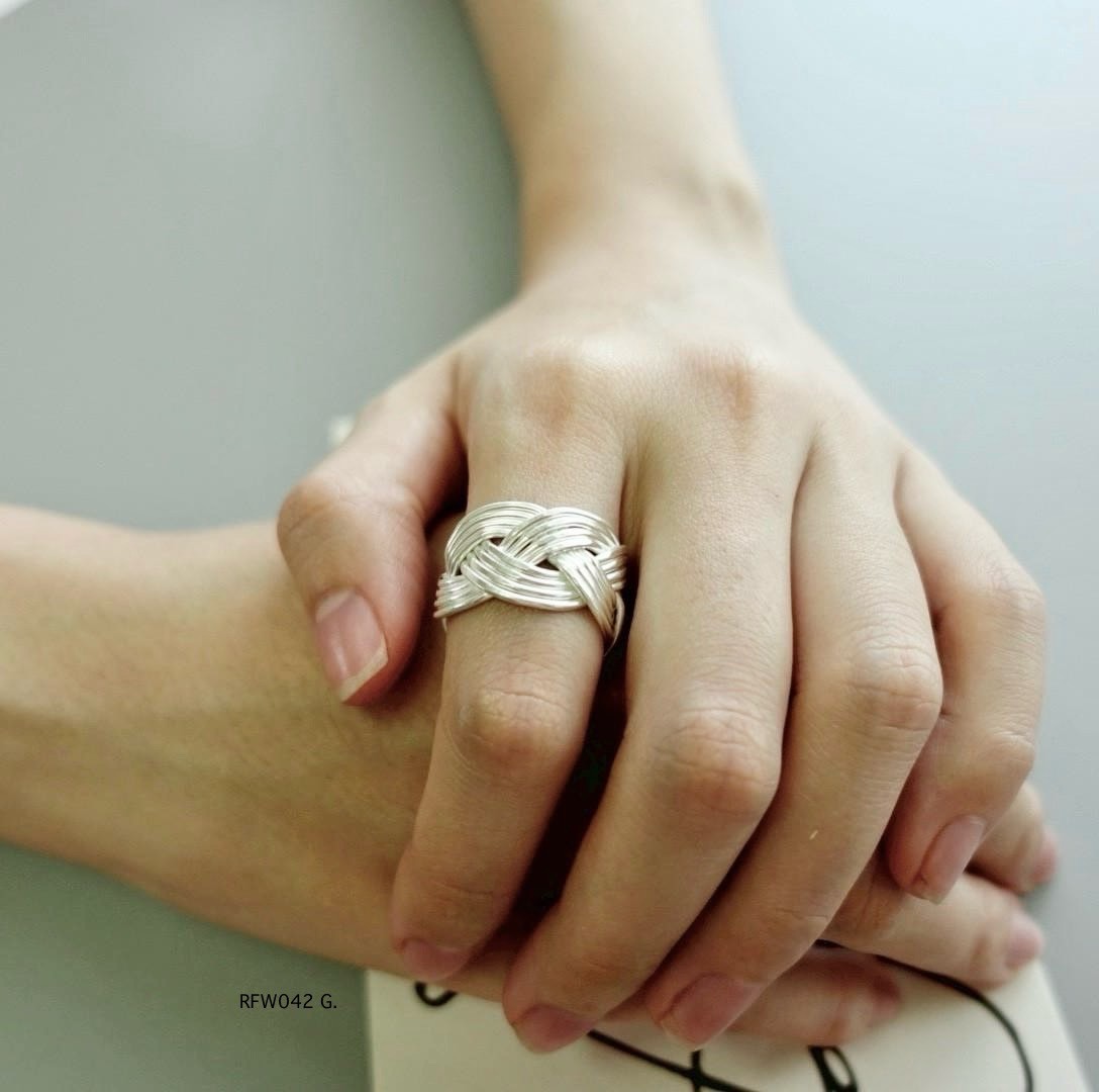 Silver ring. From mountain hands to yours – crafted with soul.