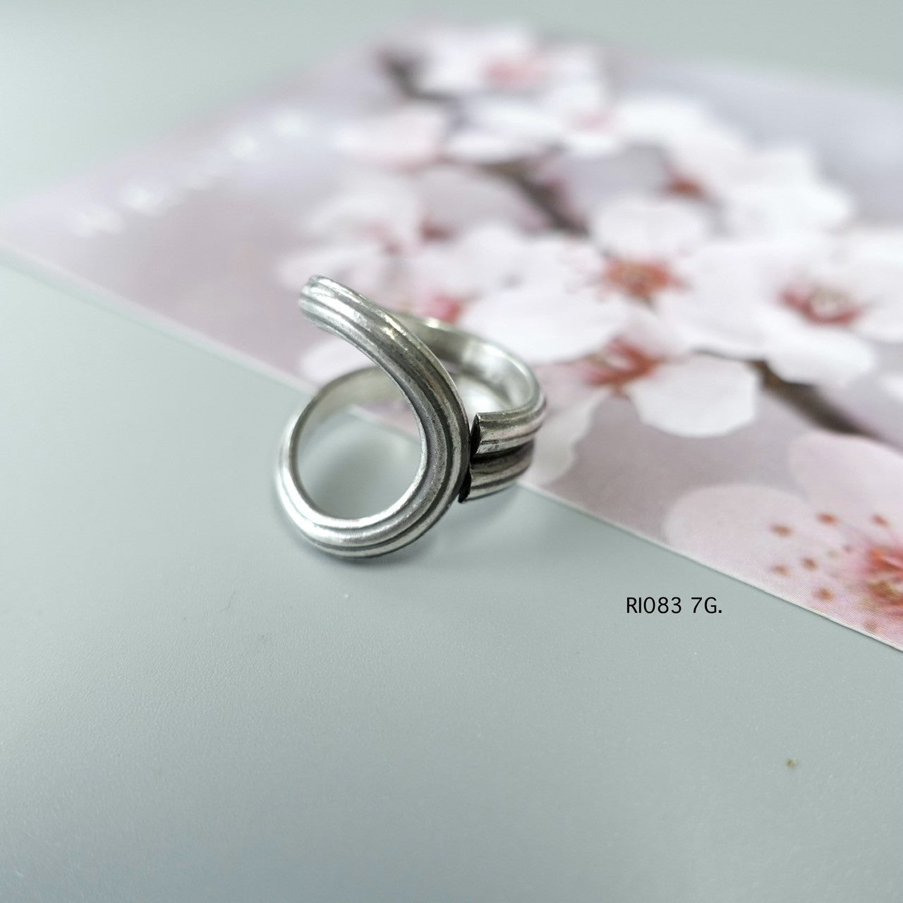 Handmade silver ring. Crafted in the clouds, worn with grace.
