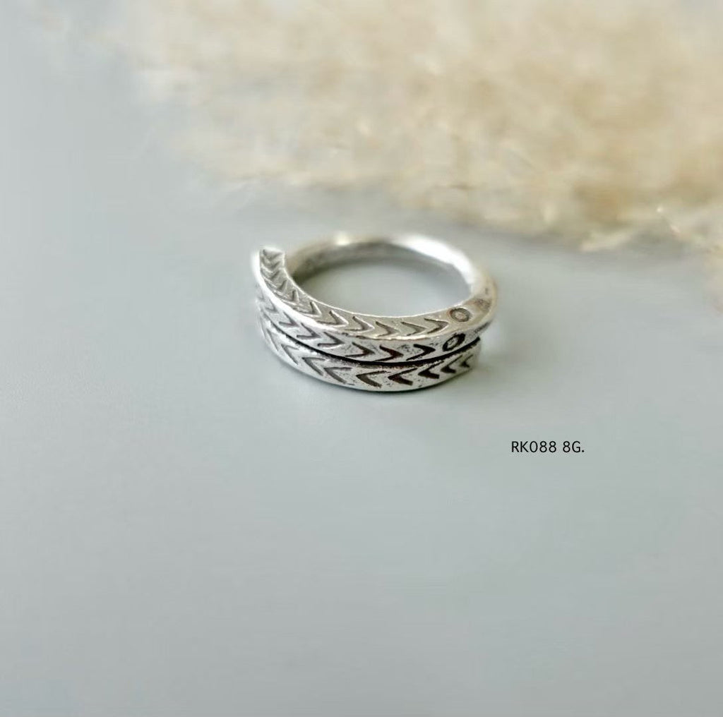 Silver ring. Jewelry with soul, not just style.