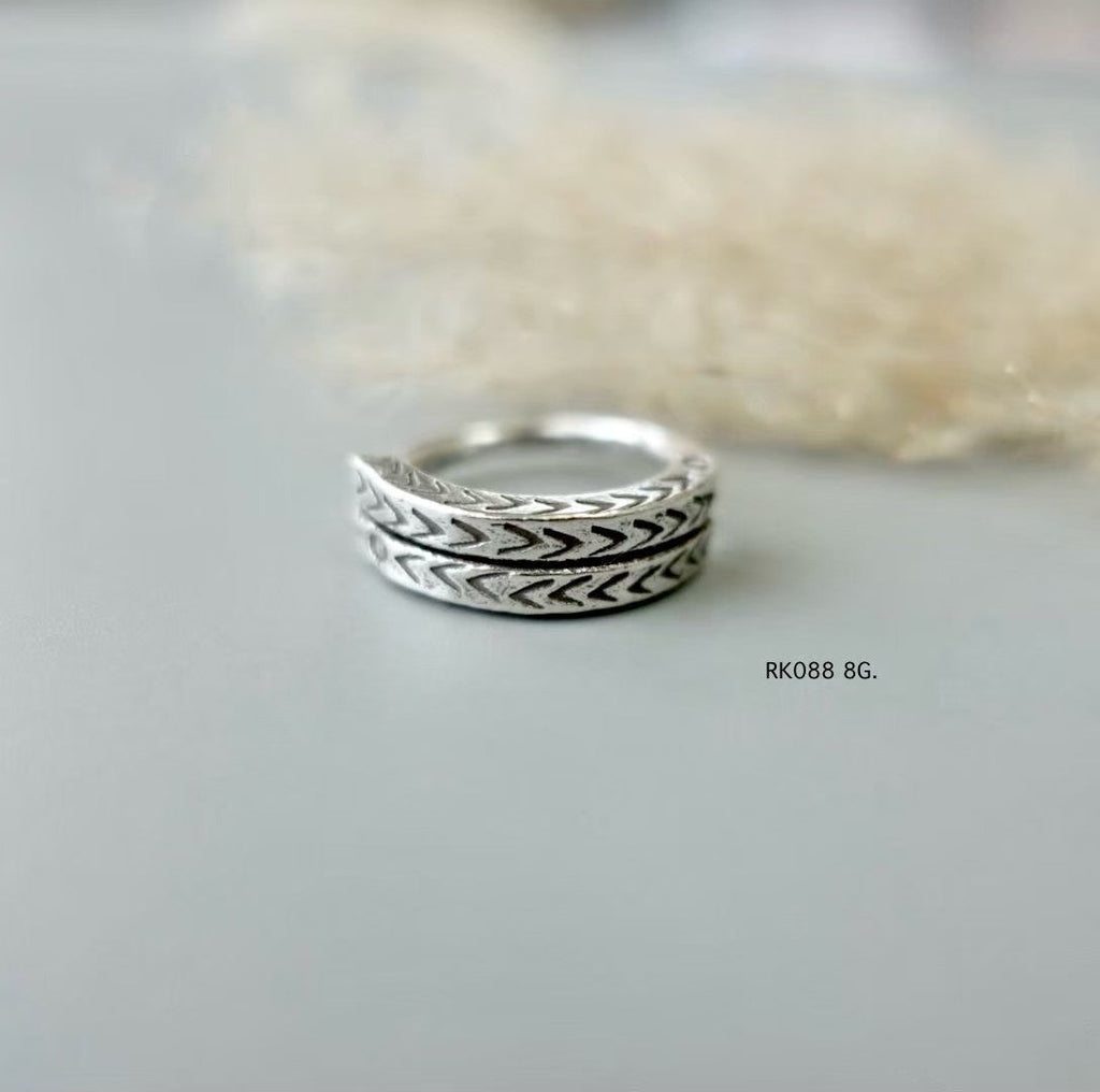 Silver ring. Jewelry with soul, not just style.
