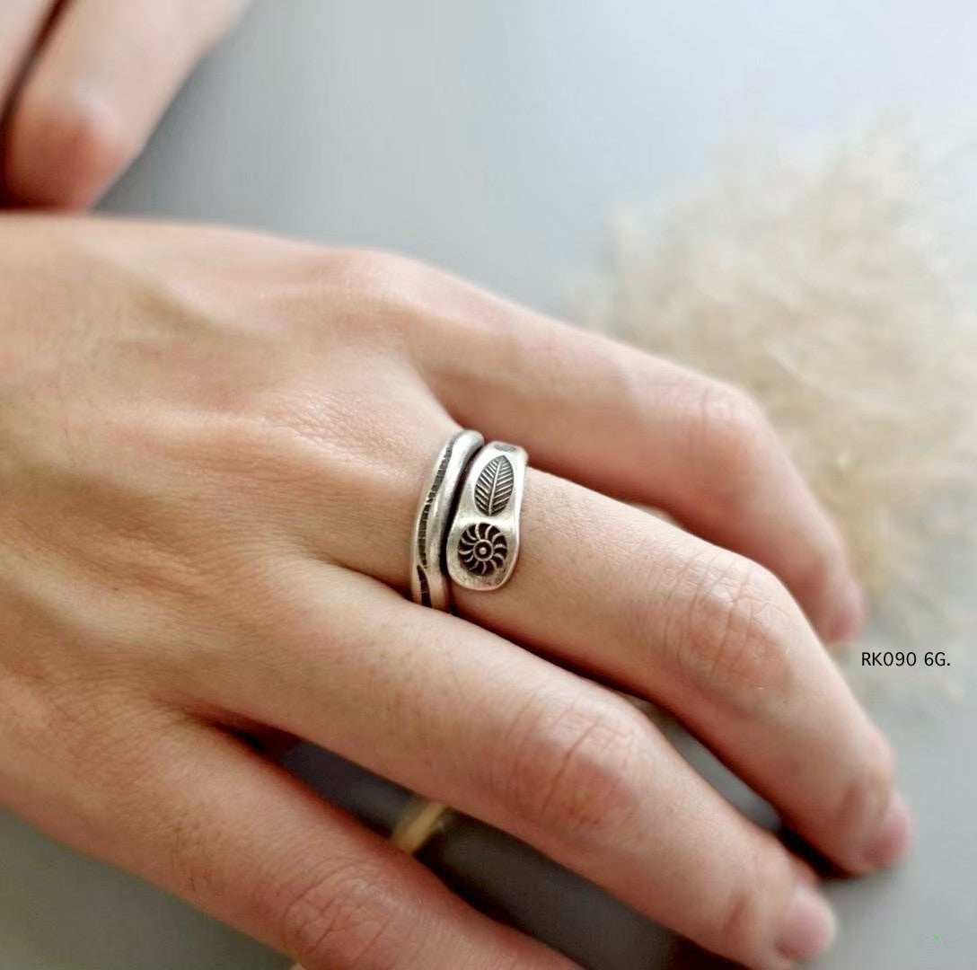 Silver ring. For free spirits & silver hearts.