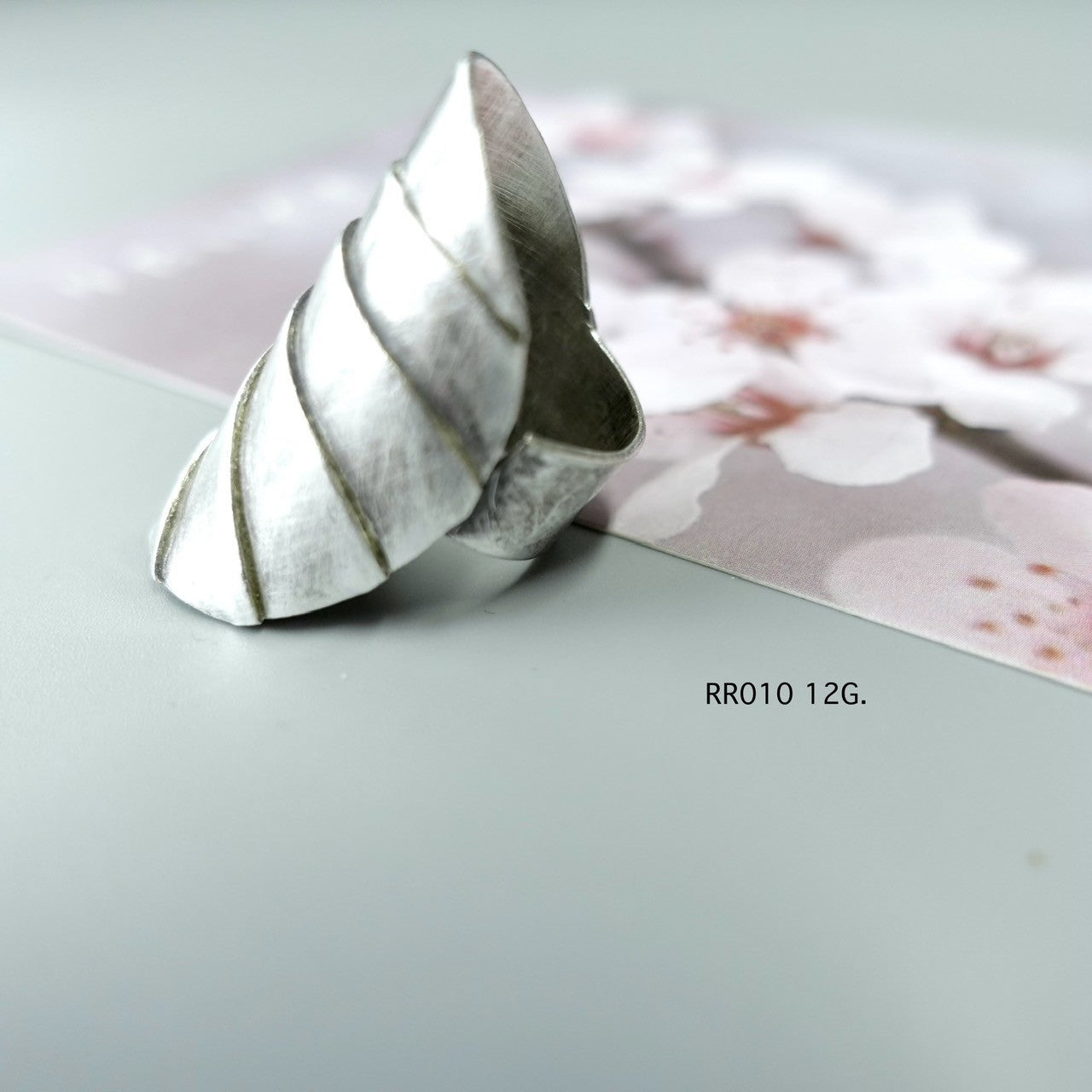 Silver ring. Not mass-made. Just meaningful.